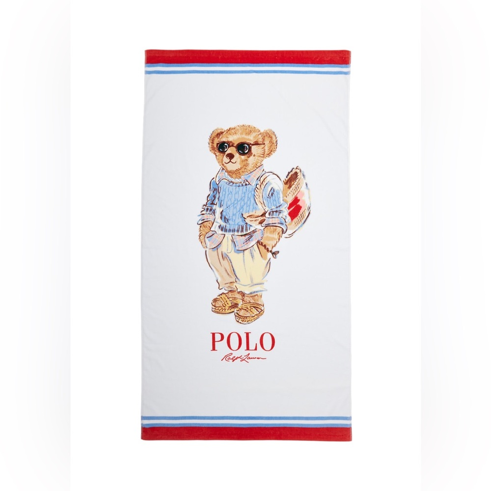 Brand new Polo Ralph Lauren Bear Beach Towel